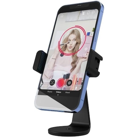 Pivo Smart Mount Adjustable 360 deg. Vertical and Horizontal Smartphone Aluminum Holder Stand SM